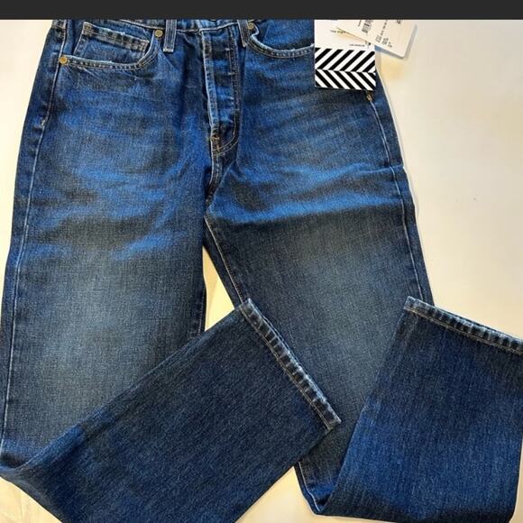 NWT Free People’s Sandrine Rose Jeans Women’s Size 24 Button Front Premium - Picture 2 of 8